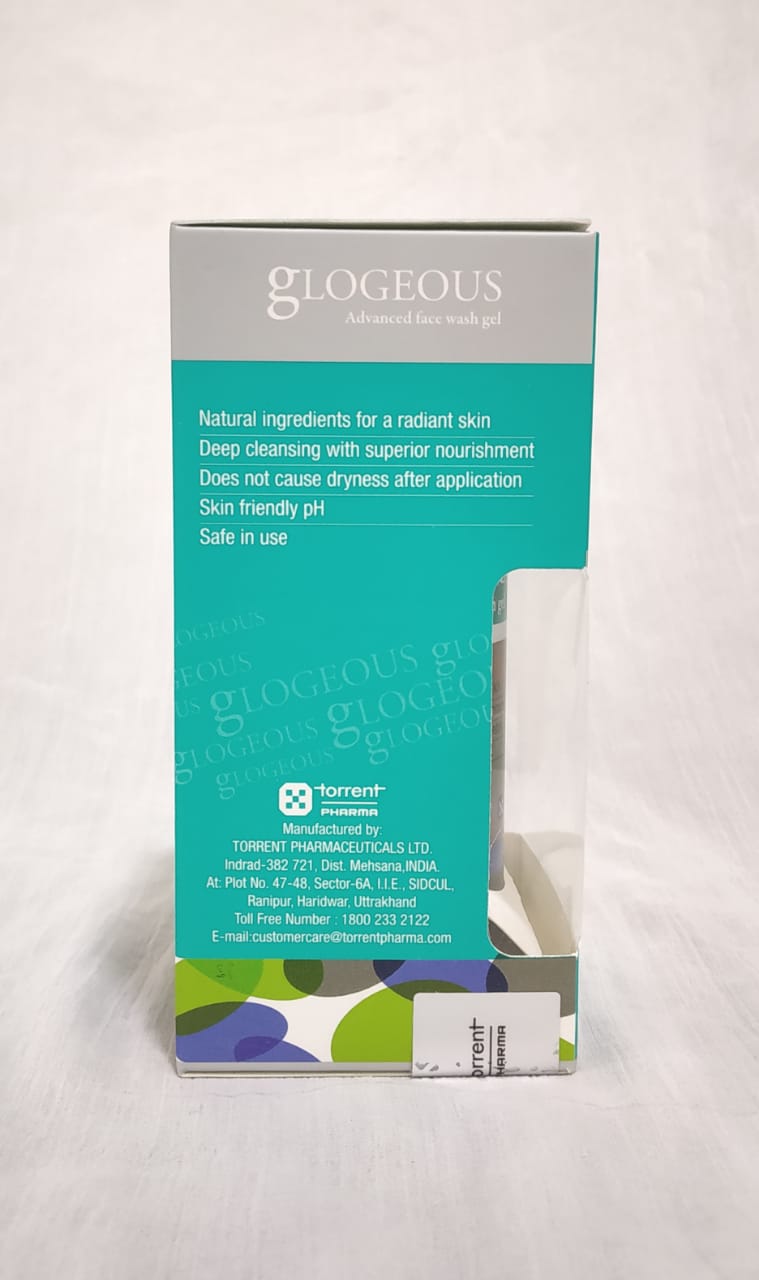 Glogeous Advanced Face Wash Gel Nirmal